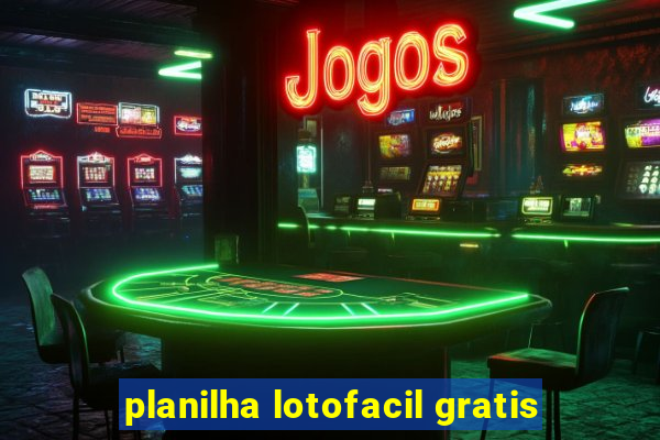 planilha lotofacil gratis